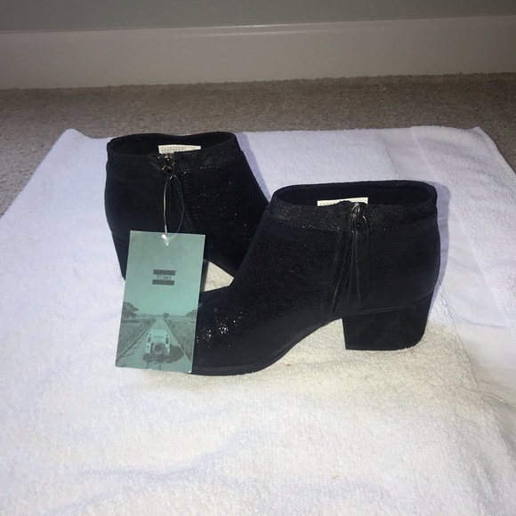 Toms Loren Style Women’s Black Bootie Size 5 - Picture 5 of 5